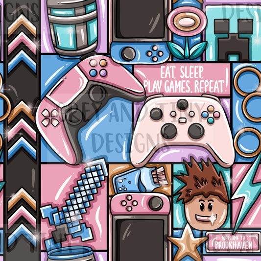 Gamer patchwork