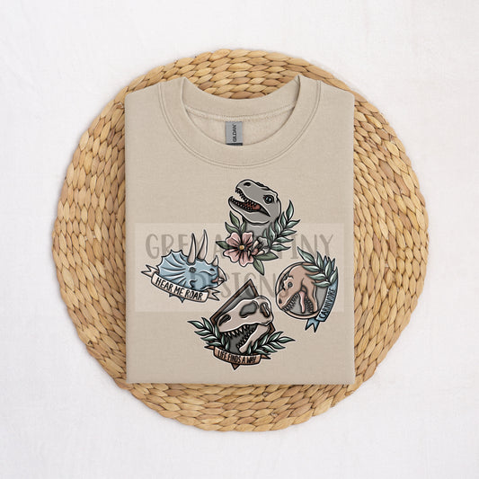 Dino tattoo flash pngs