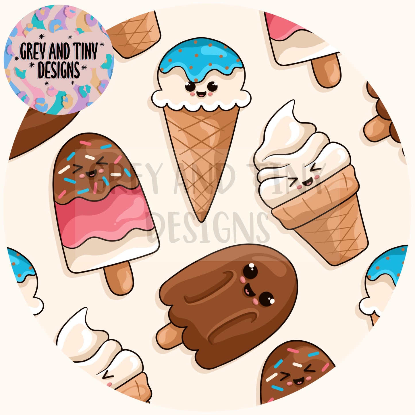 Kawaii ice cream