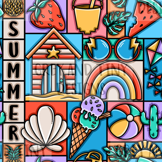 Summer patchwork