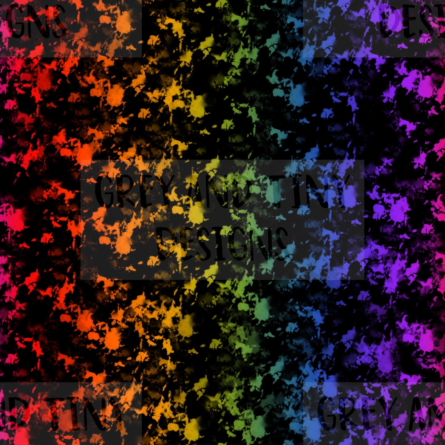 Rainbow splats