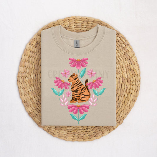 Wildflower tiger png