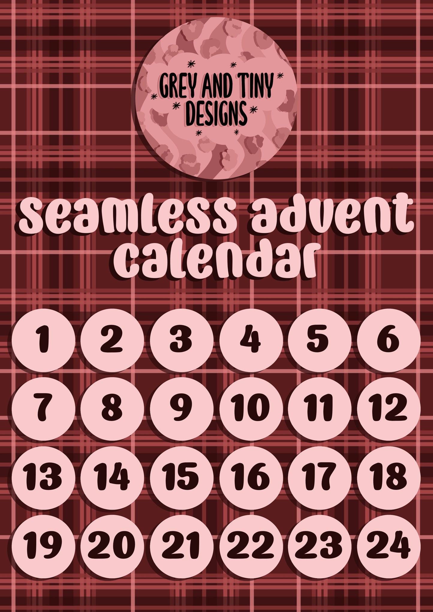 Seamless digital advent calendar