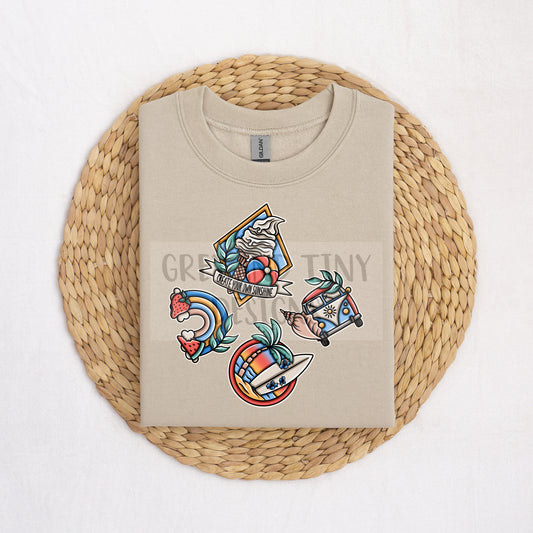 Summer tattoo flash pngs