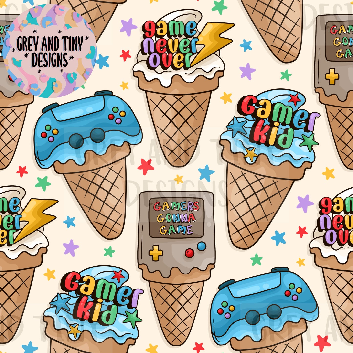 Gamer ice creams