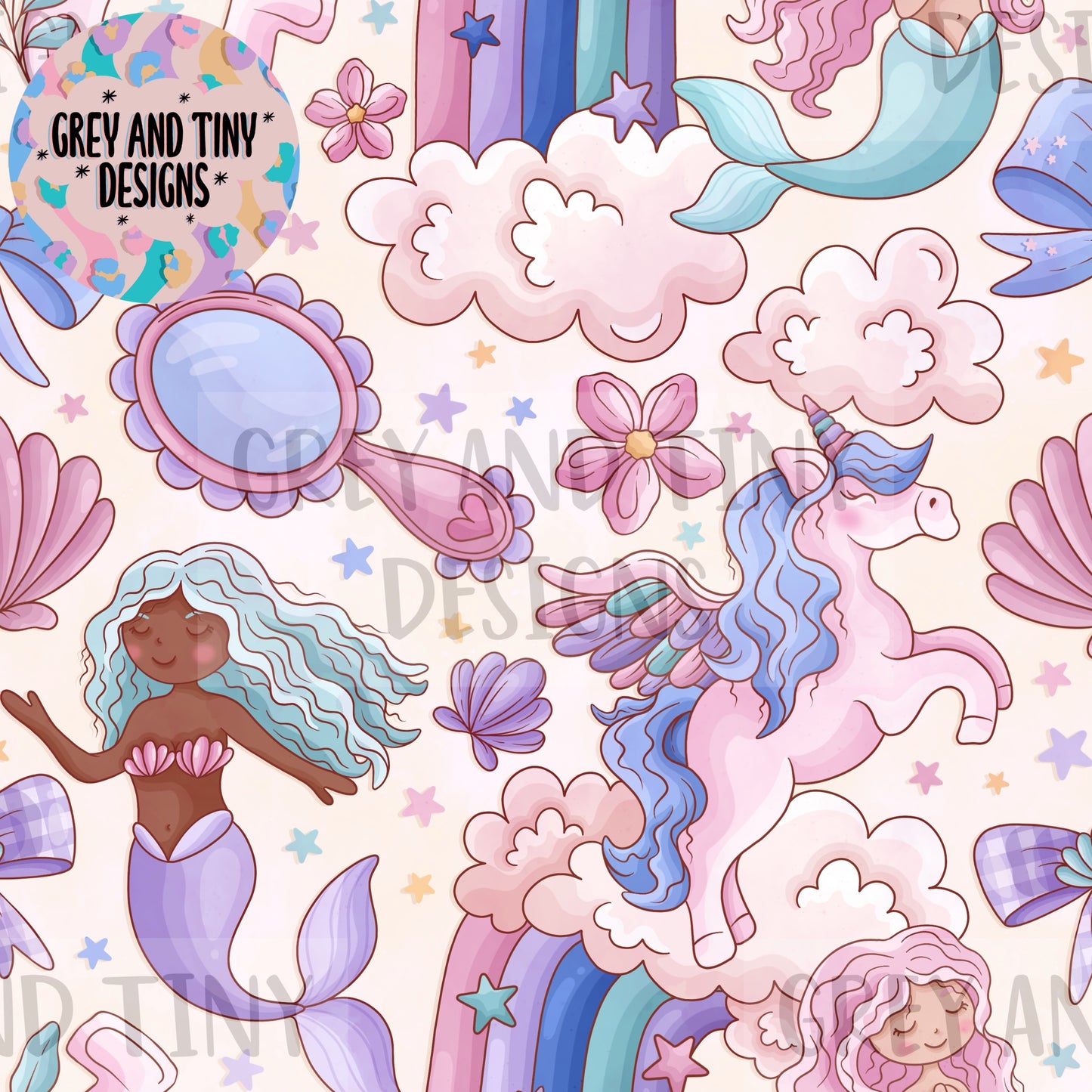 Mermaids and unicorns