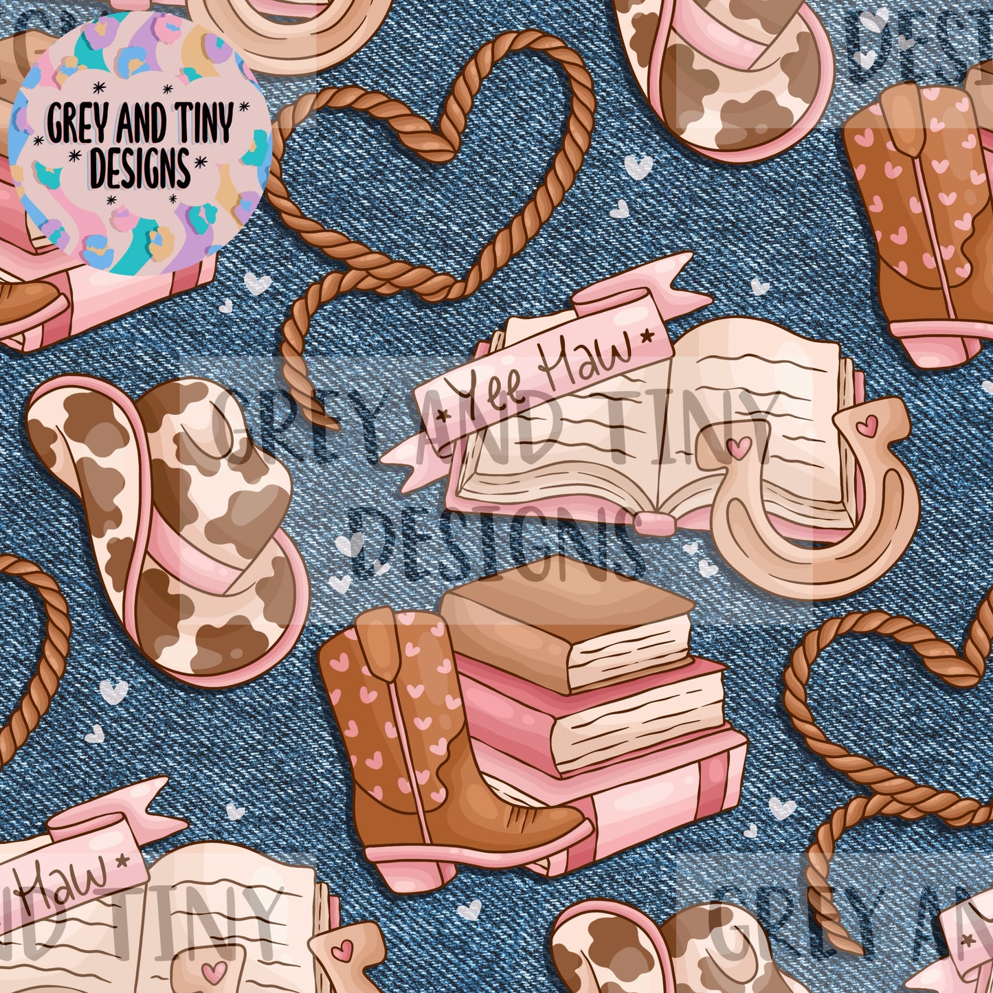 Cowboy romance book - exclusive colourway