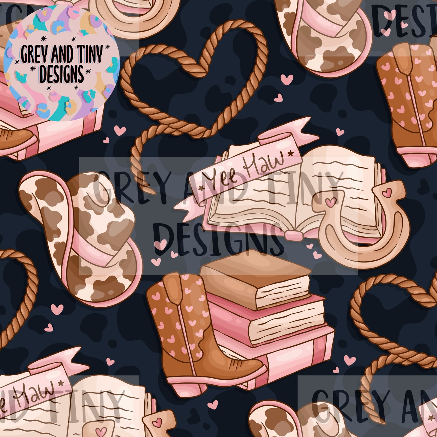 Cowboy romance book - exclusive colourway