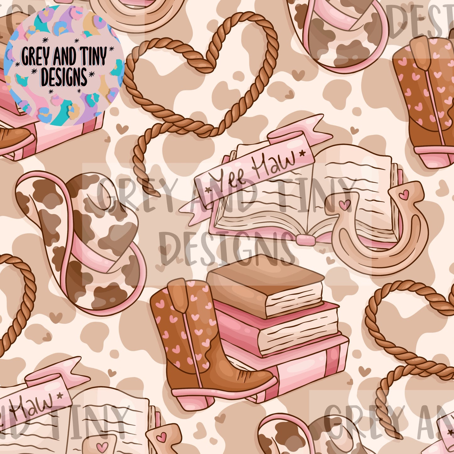Cowboy romance book - exclusive colourway