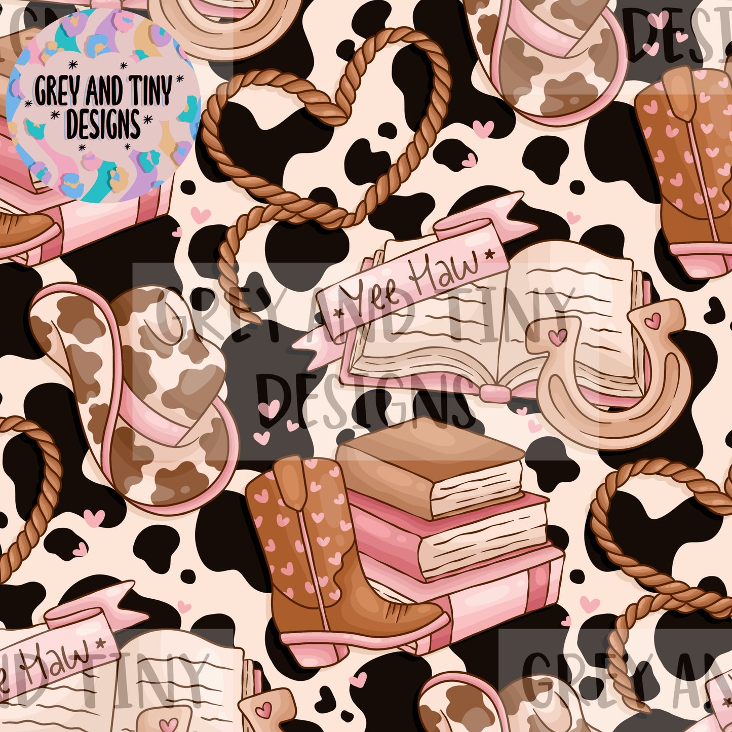 Cowboy romance book - exclusive colourway
