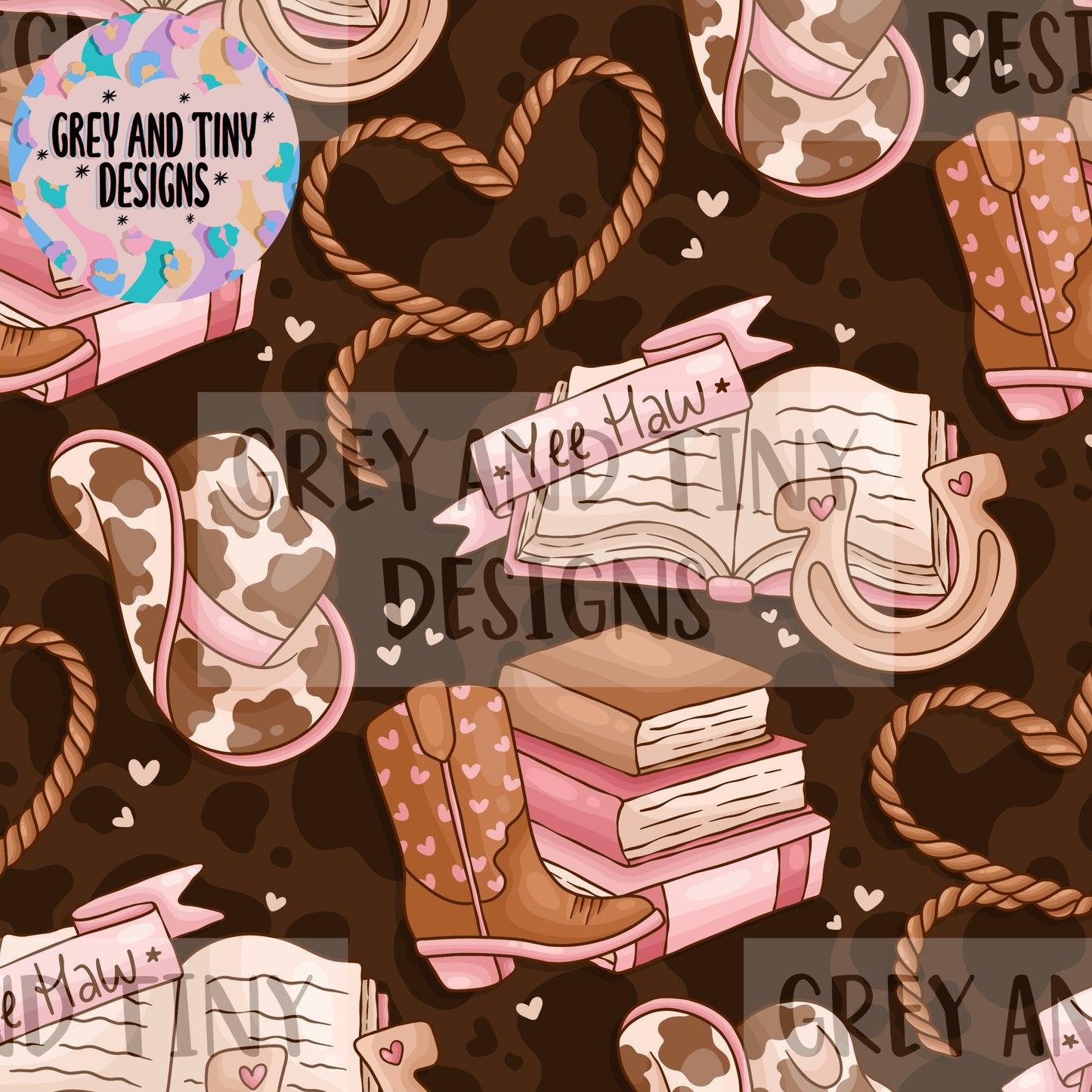 Cowboy romance book - exclusive colourway