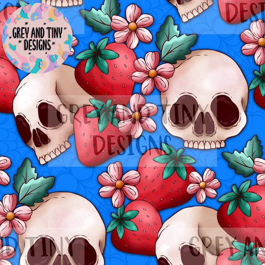 Skulls and Strawbs - exclusive colourway