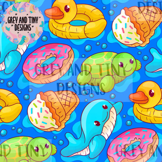 Pool floats - exclusive colourway