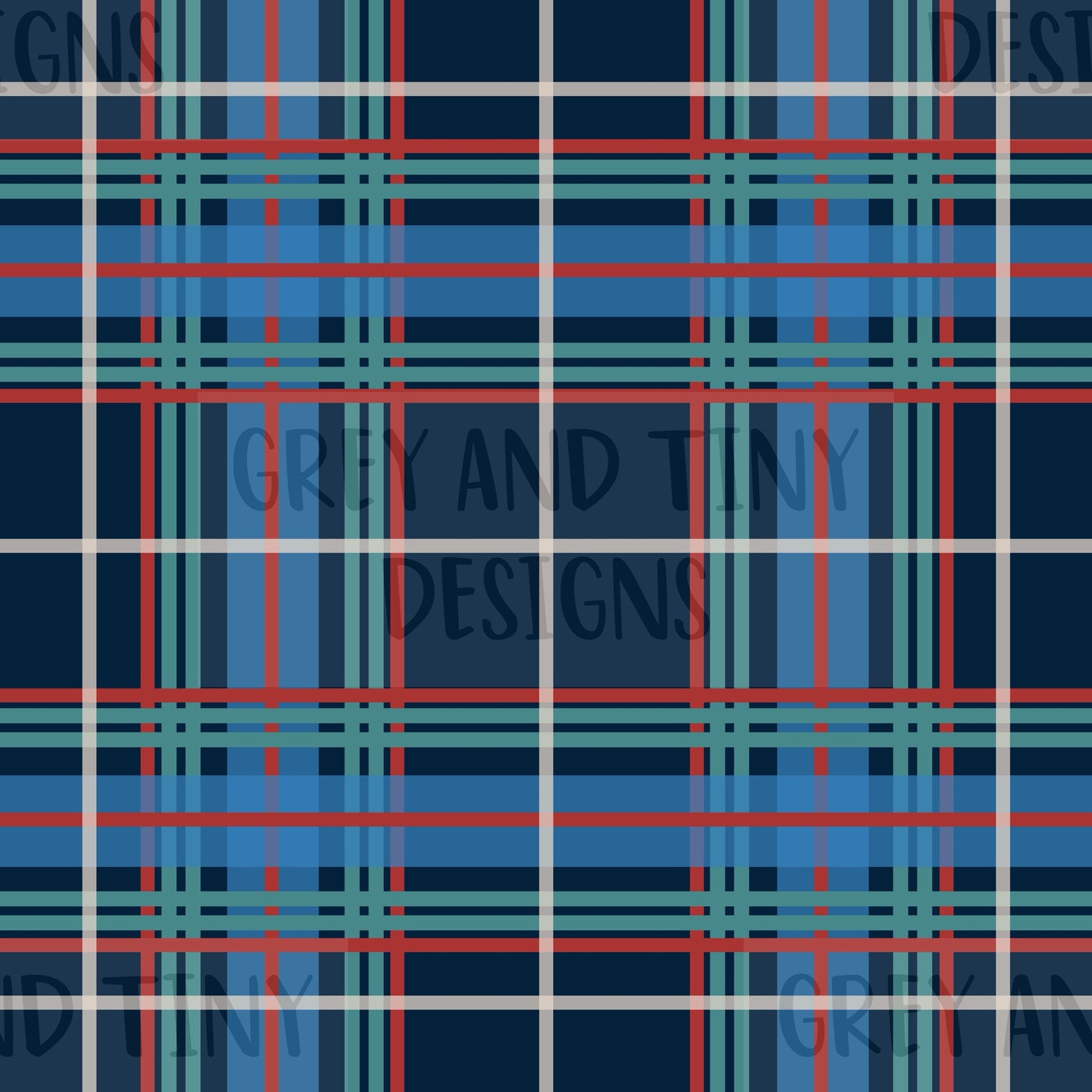 Christmas tartan