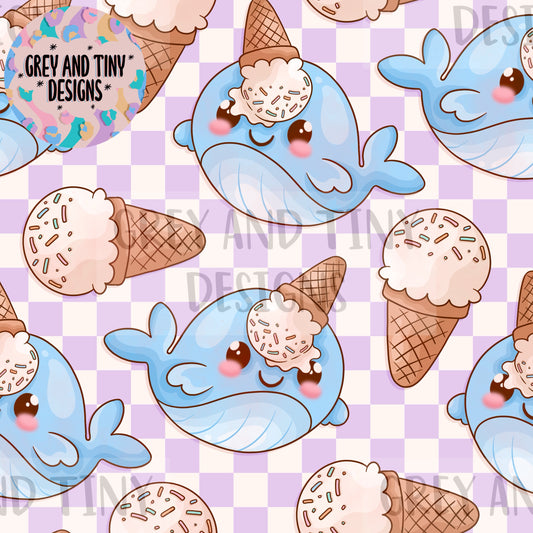 Narwhal ice creams