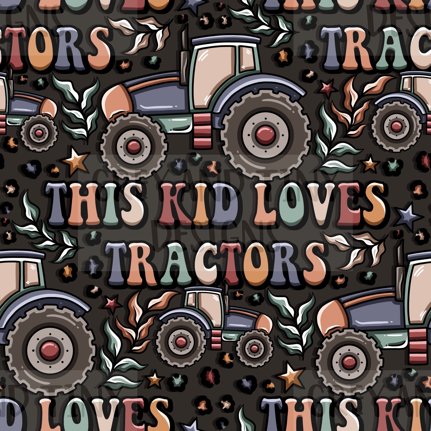 Loves tractors