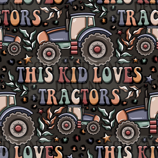 Loves tractors