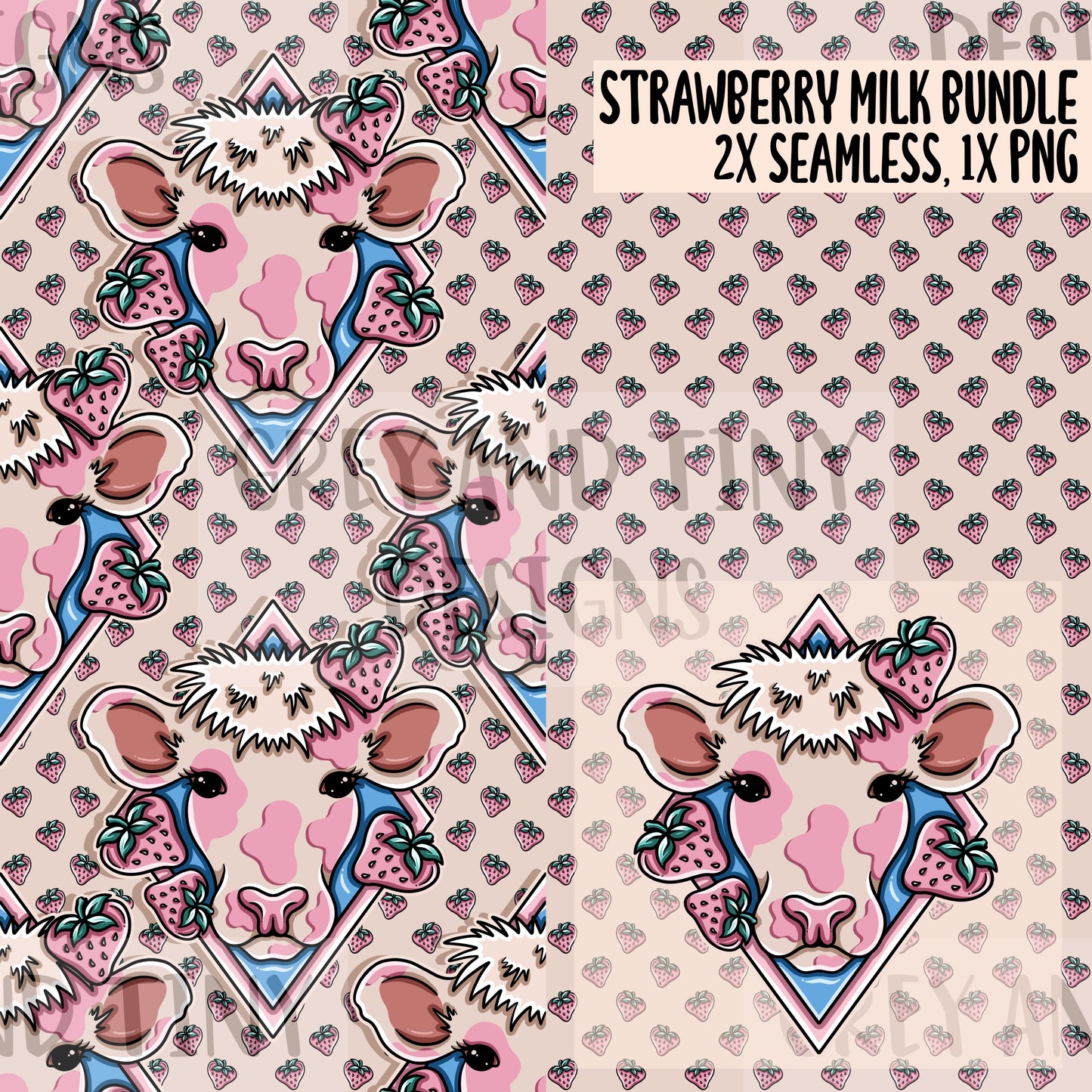 Strawberry milk bundle