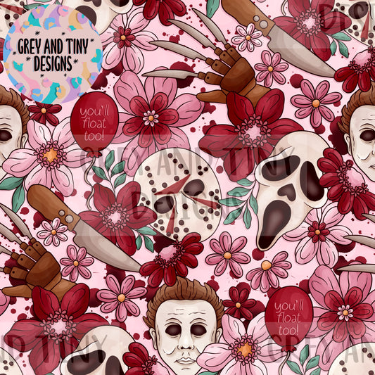 Horror florals LIMITED