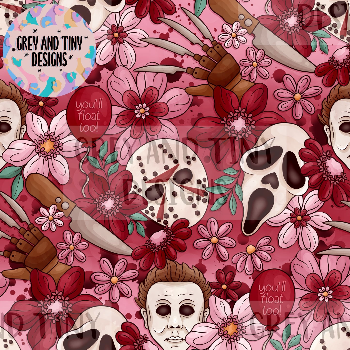 Horror florals LIMITED