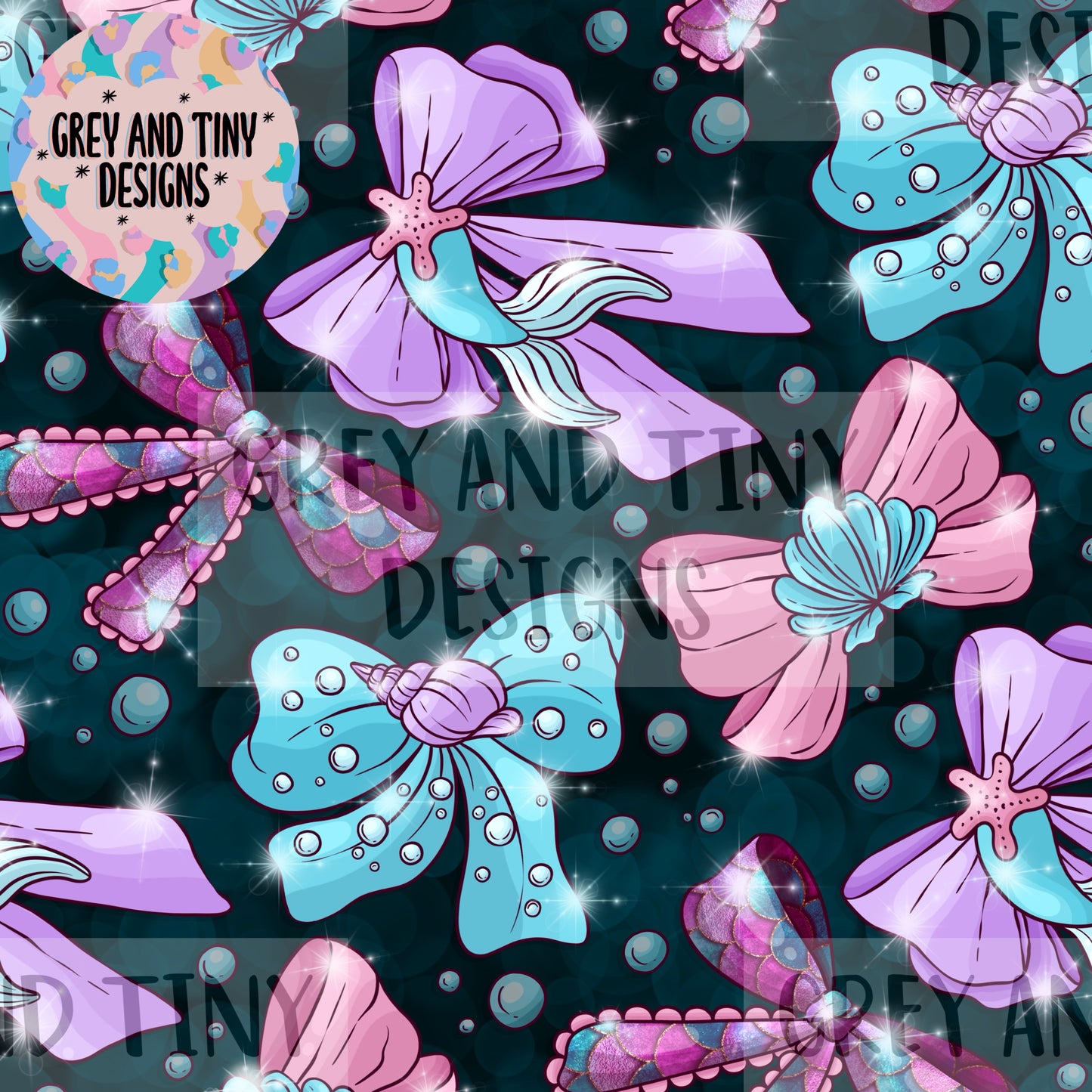 Mermaid bows