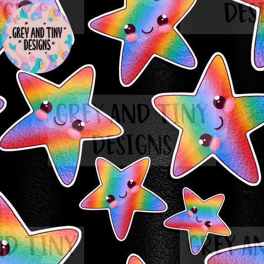 Rainbow stars