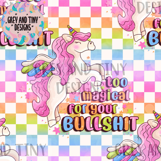 Too magical for your bullshit, co-ord & PNG
