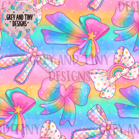Ombré bows