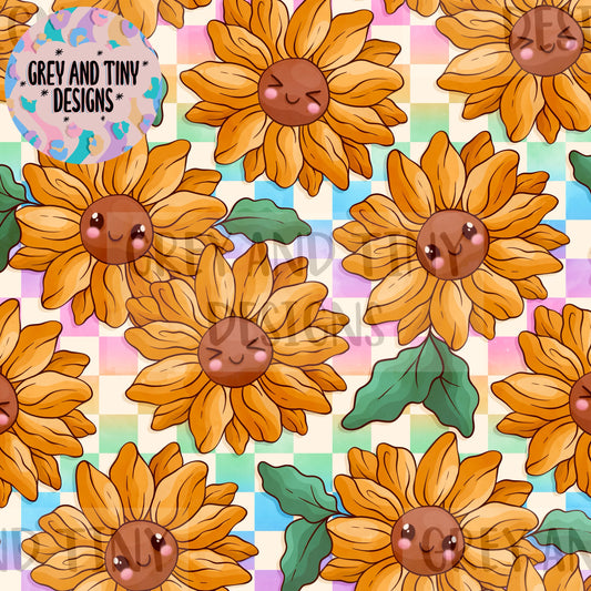 Kawaii sunflowers