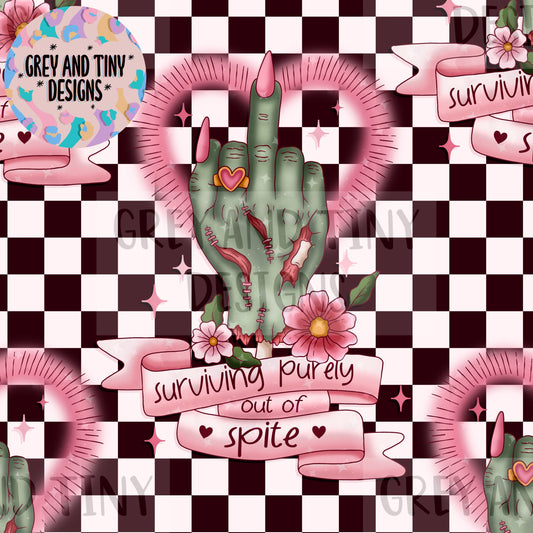 Surviving purely out of spite
