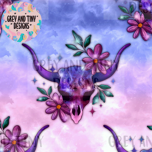 Magical stag skull