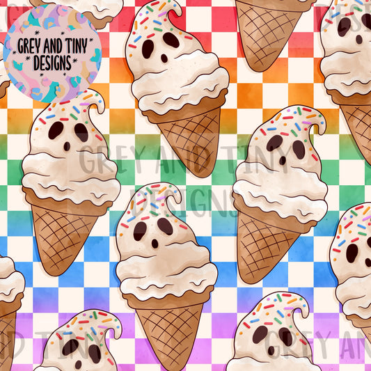 Ghosty ice creams
