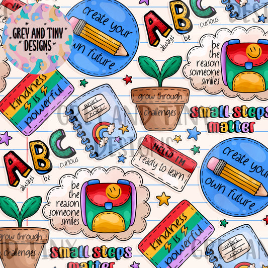 Back to school patches