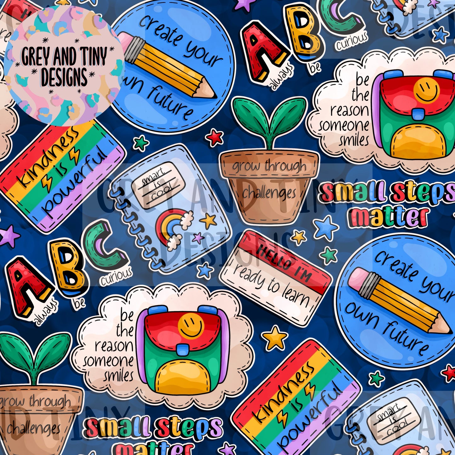 Back to school patches