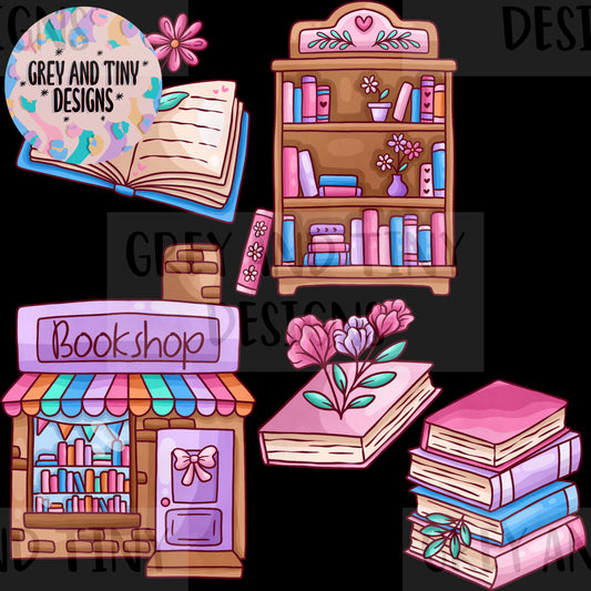 The bookshop png sheet