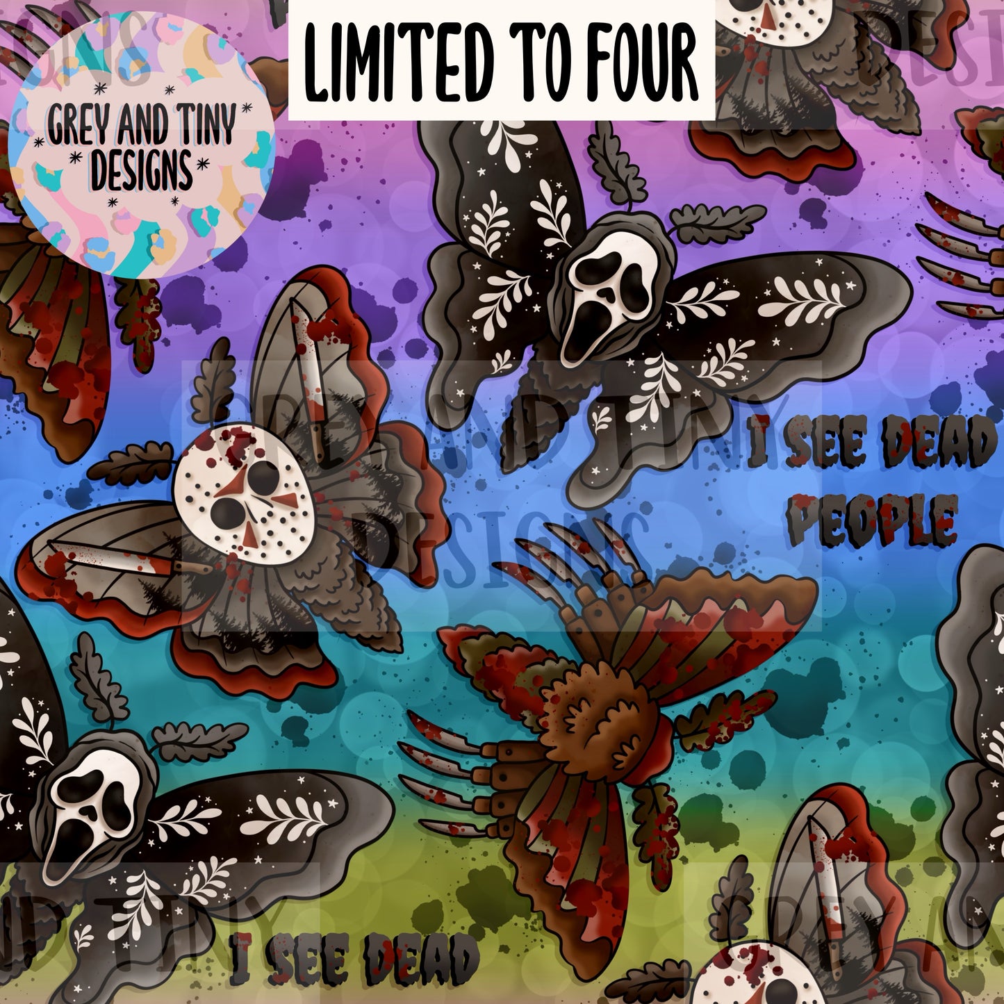 Horror moths LIMITED