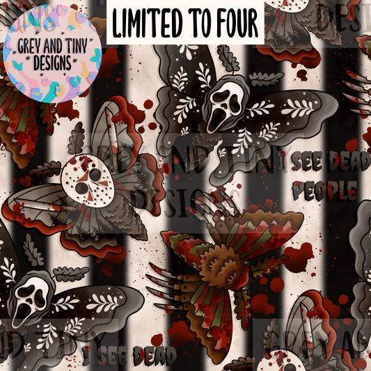 Horror moths LIMITED