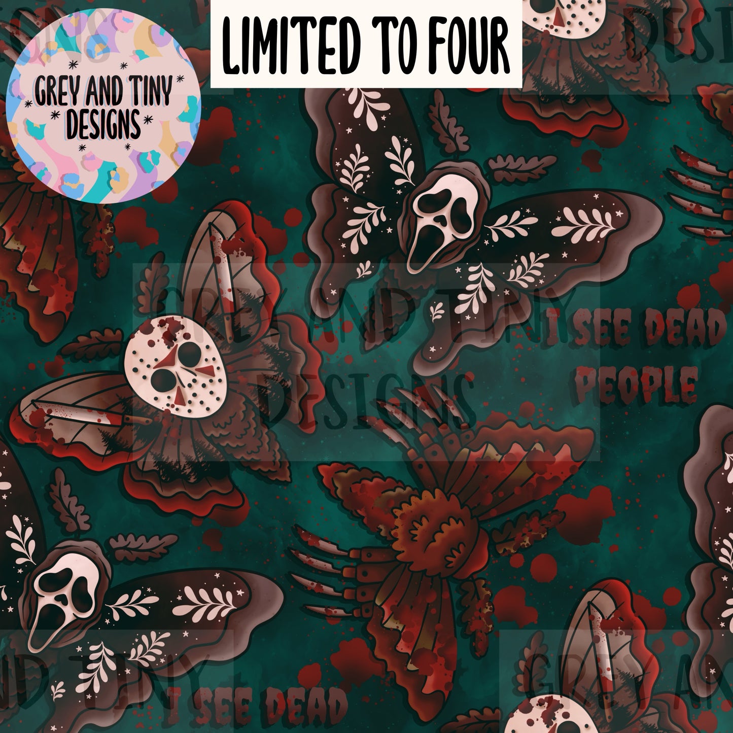 Horror moths LIMITED