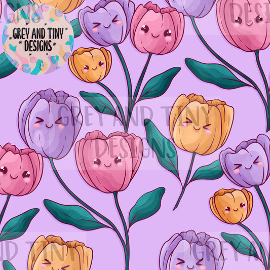 Kawaii tulips