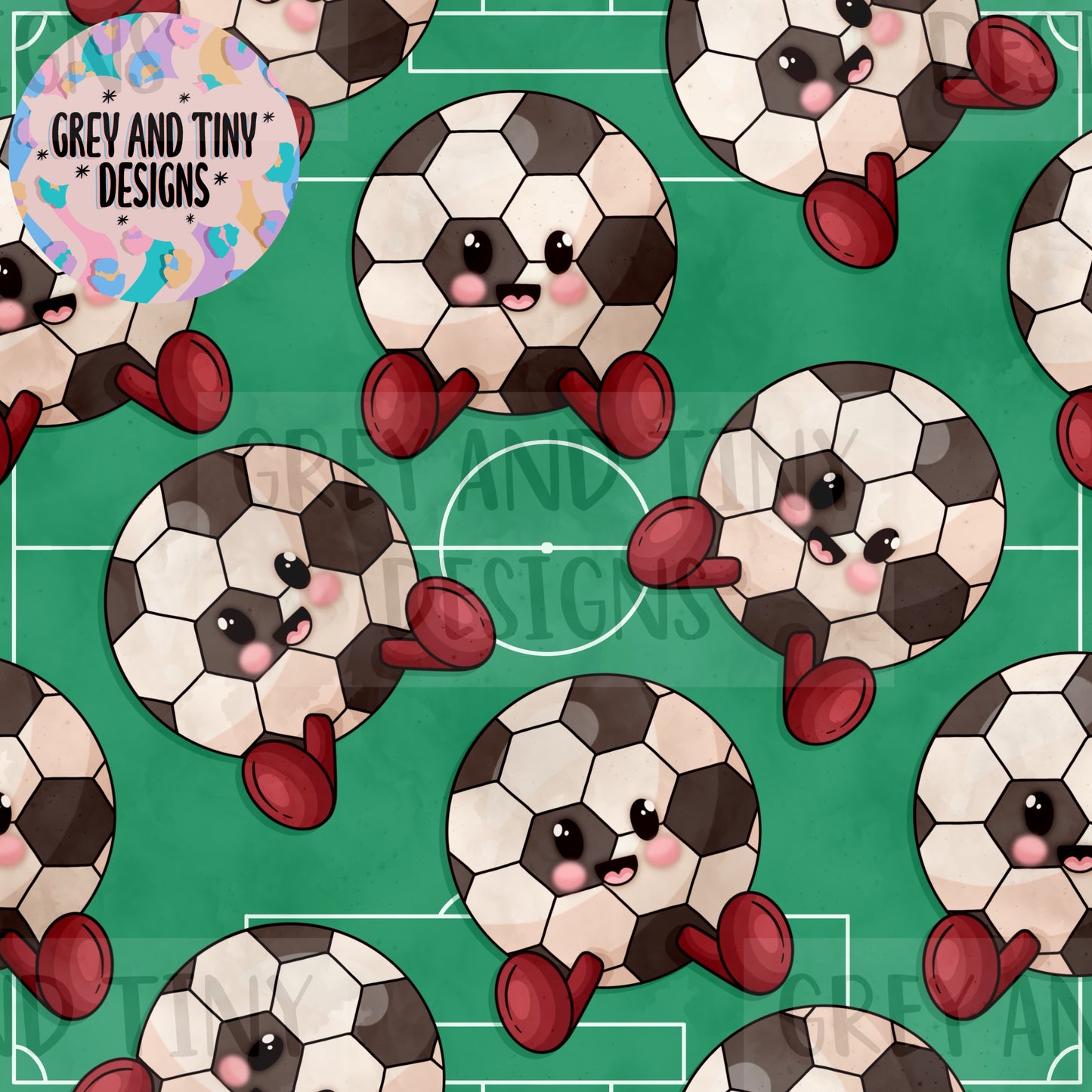 Kawaii footballs