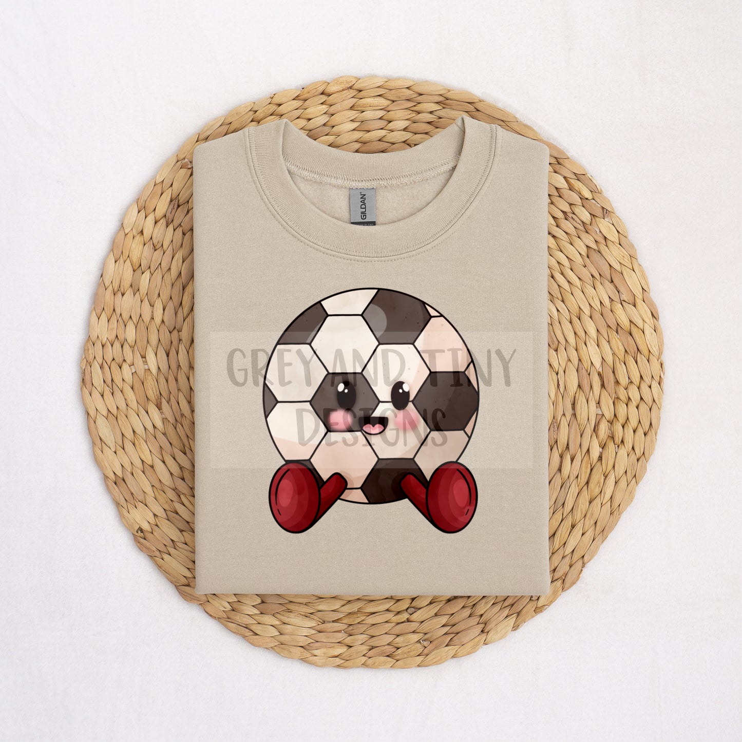 Kawaii Football PNG bundle (4 pngs)