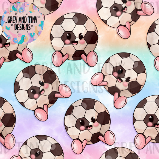 Kawaii footballs
