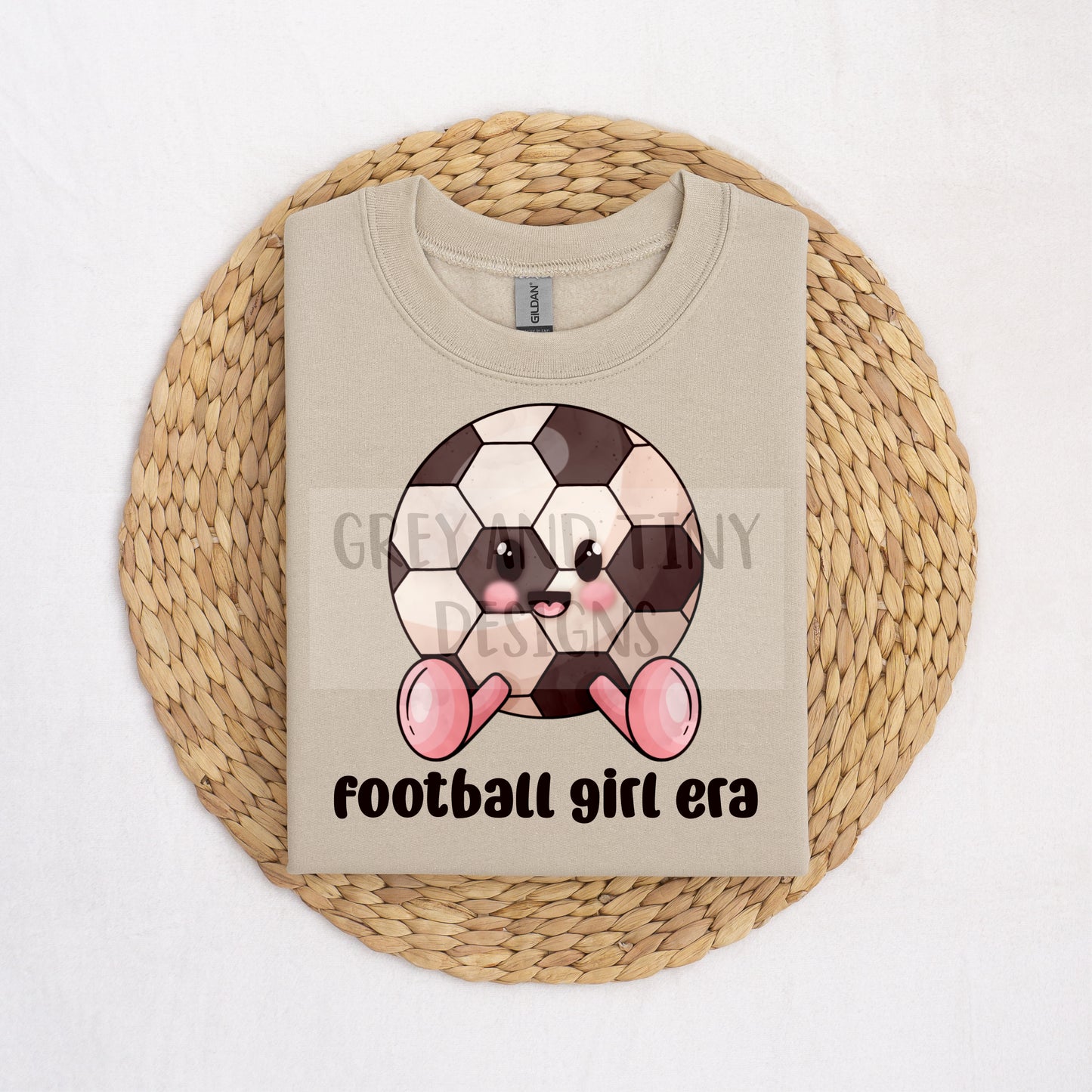 Kawaii Football PNG bundle (3 pngs)