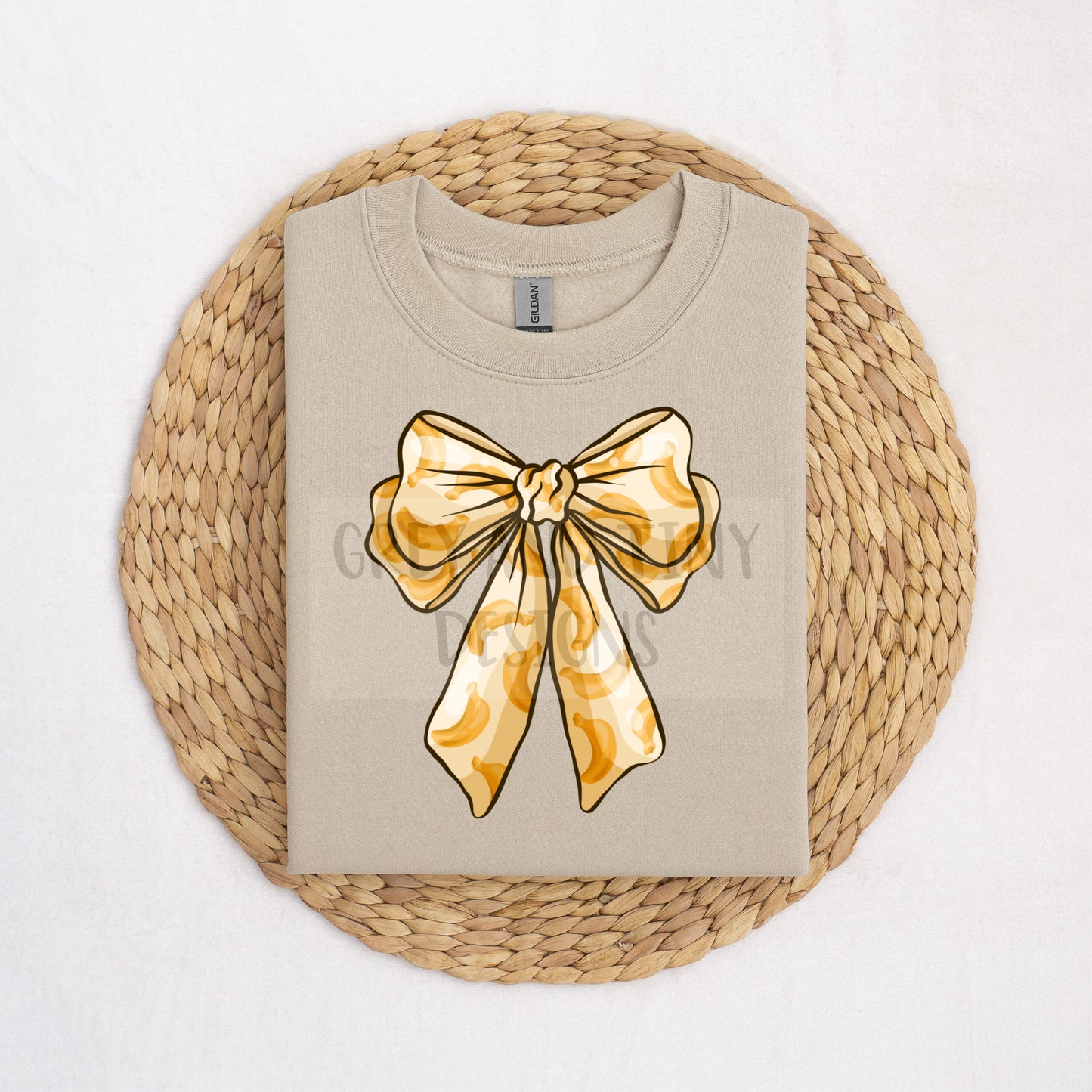 Banana bow PNG