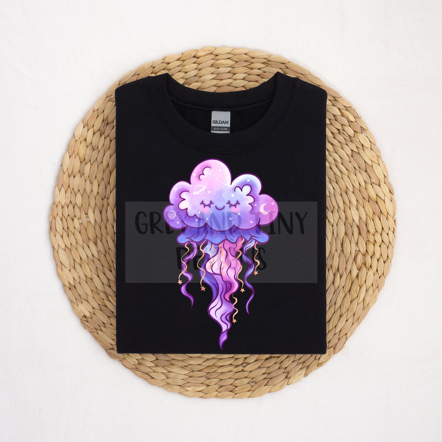 Galaxy jellyfish PNG