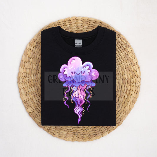 Galaxy jellyfish PNG