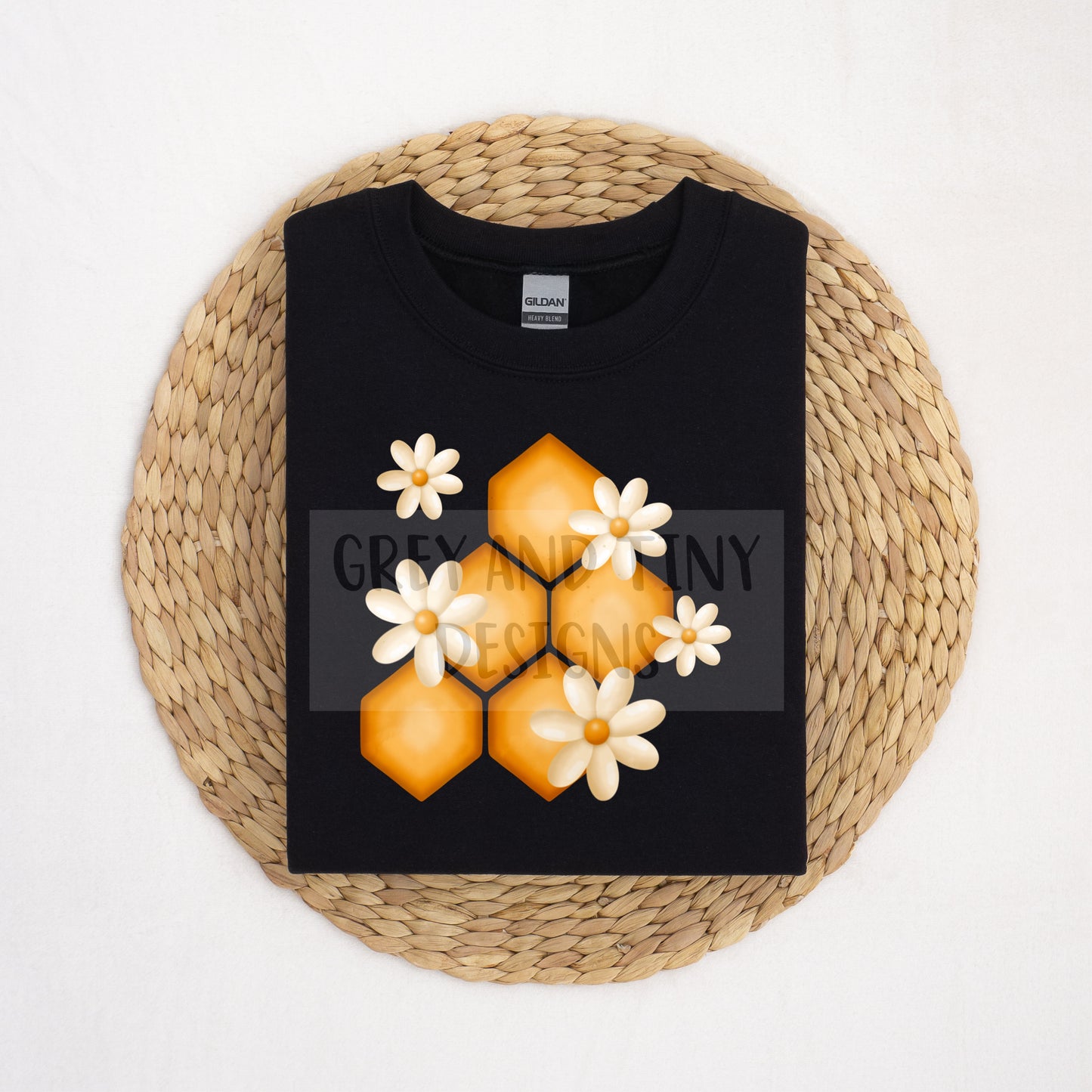 Honeycomb daisies PNG