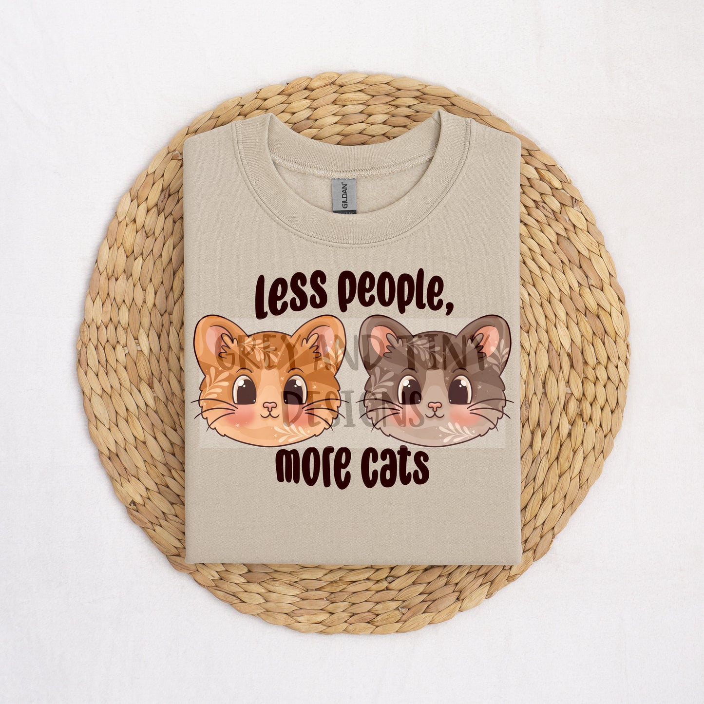 Less people, more cats PNG