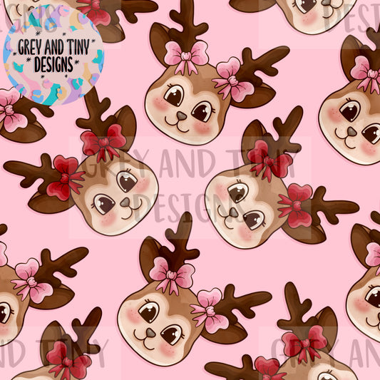 Kawaii girly reindeer