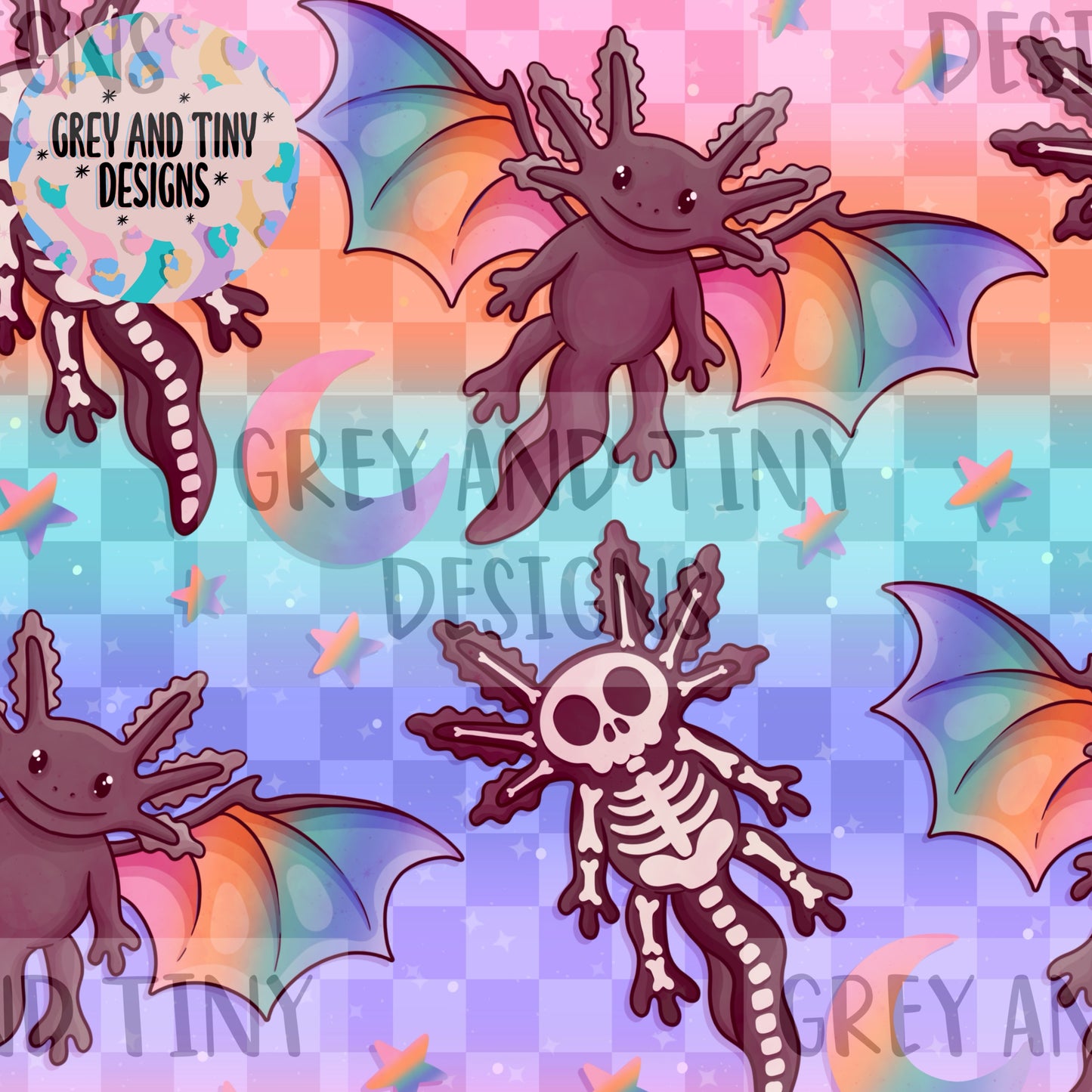 Spooky axolotl